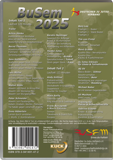DJJV Bundesseminar 2025 - Doppel-DVD