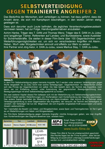 HD-Film Selbstverteidigung gegen trainierte Angreifer Teil2