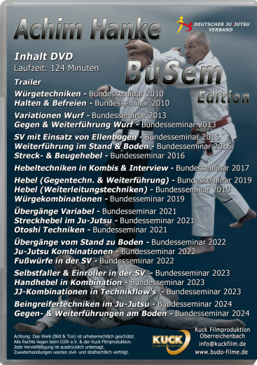 DJJV Bundesseminar Edition mit Achim Hanke - DVD